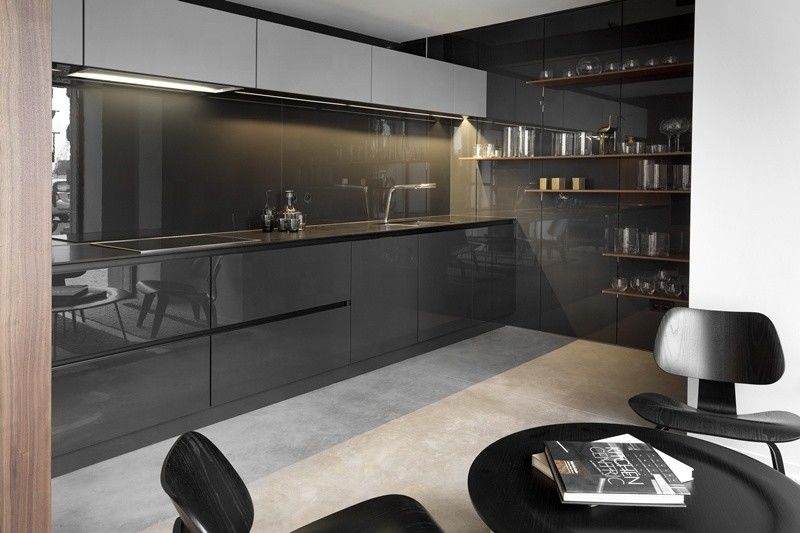 Hoogwaardig ODM/OEM Waterdicht Glanzend Keukenkastje voor Huis Keuken Moderne Design Stijl