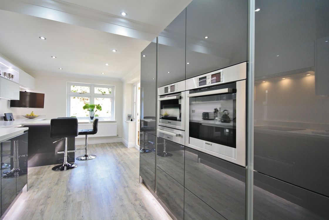 Hoogwaardig ODM/OEM Waterdicht Glanzend Keukenkastje voor Huis Keuken Moderne Design Stijl