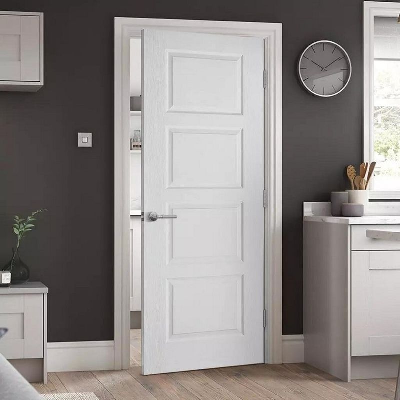 YALIG Modern House Interieur Houten deur met zijdelingse opening en waterdichtheid