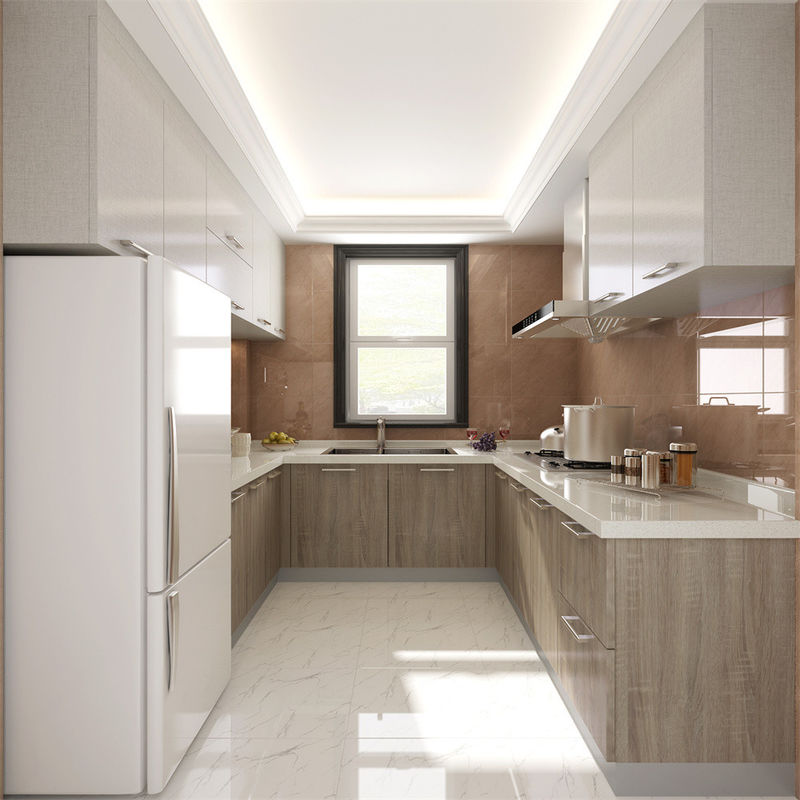 Blum Drawer Accessoires voor 2022 Grijs Keukenkast in moderne villa renovatie
