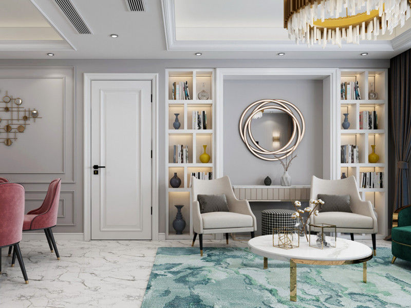 Moderne design zijdelingse openingsfoelie binnendeuren voor huizen uit Italië