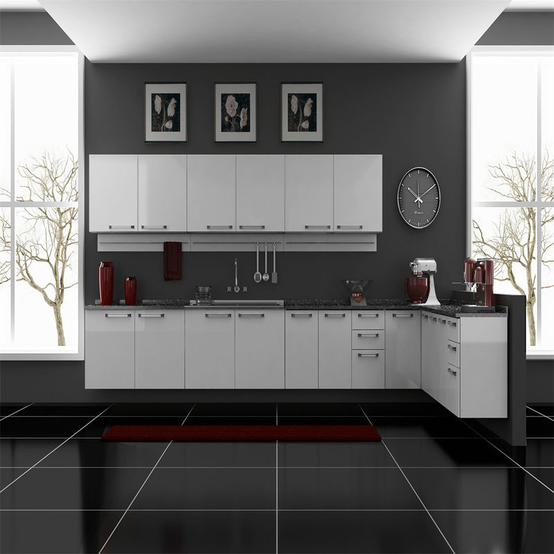 Modulaire YALIG Italiaanse keukenkas met Blum Hardware en Toe Kick Accessoires