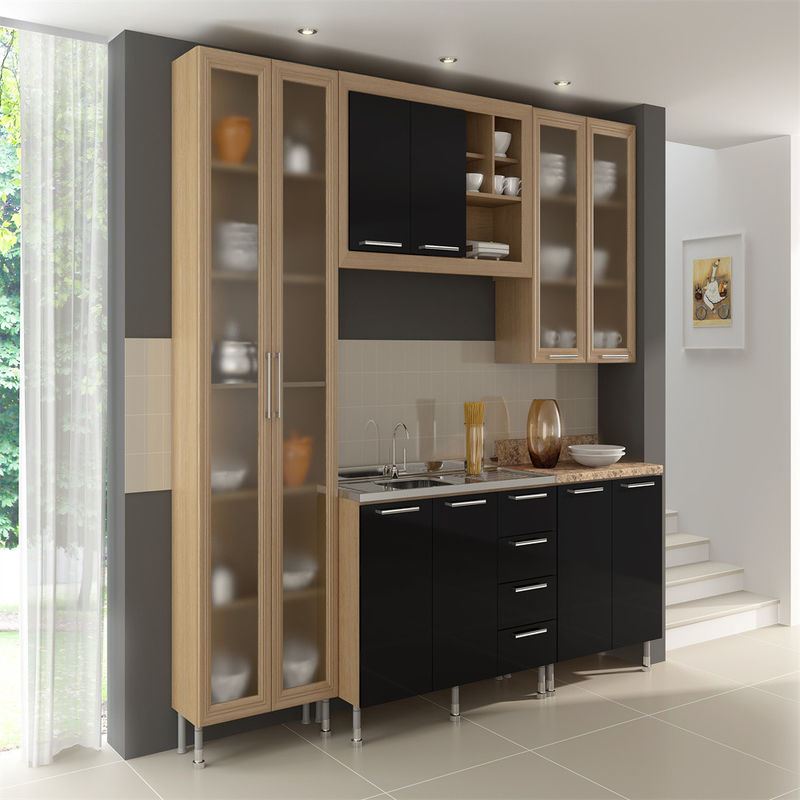 Modulaire YALIG Italiaanse keukenkas met Blum Hardware en Toe Kick Accessoires