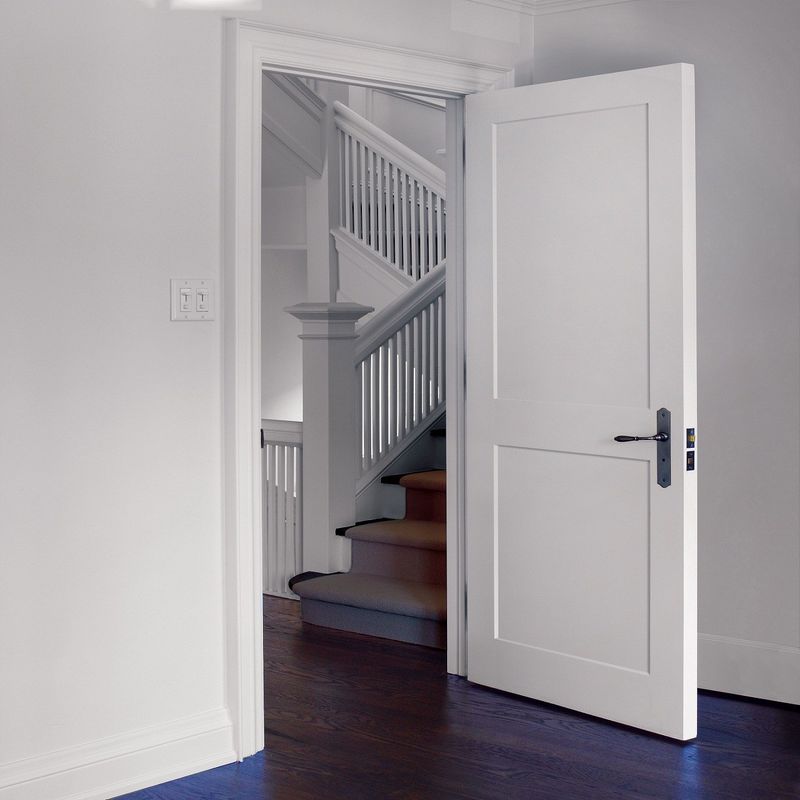 American Style Polymer Door Professionele Custom Modern Design MDF Interieurkamerdeur