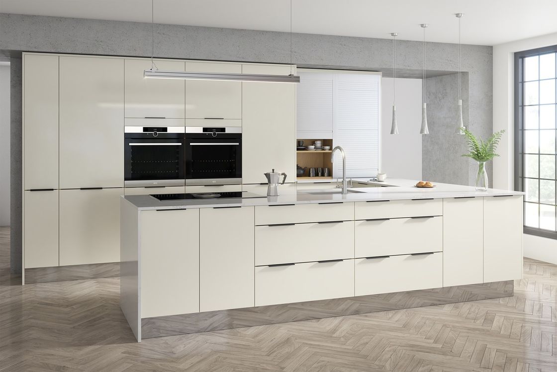 Keukenkasten Custom Moderne keukenkasten Luxe ontwerp voor accessoires Blum lade
