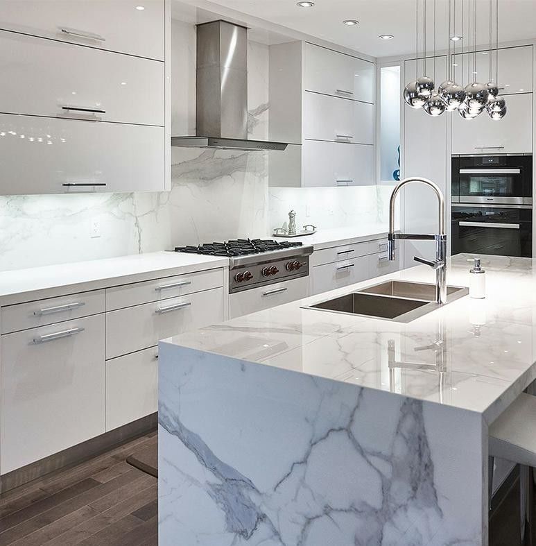 Witte kast Keuken Eenheid Set Meubelkast met geavanceerd ambacht en HDF deur materiaal