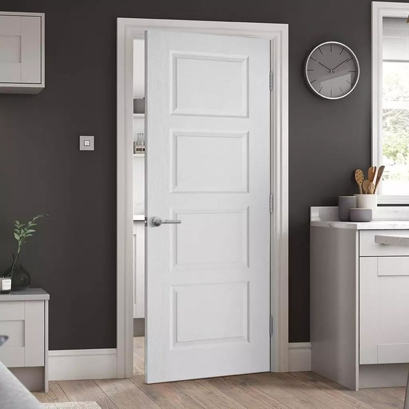 Gepersonaliseerde zijdelingse opening YALIG Door van massief hout voor waterdicht interieur in appartementen