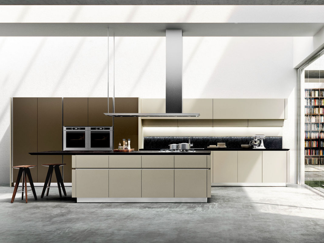 Blum Hardware en Veneer Afwerking YALIG Smart Hout Shaker Keukenkast voor Appartement