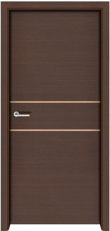 Moderne houten interieur deur met verf oppervlak afwerking en aangepaste kleur