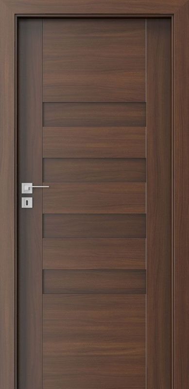 Moderne houten interieur deur met verf oppervlak afwerking en aangepaste kleur