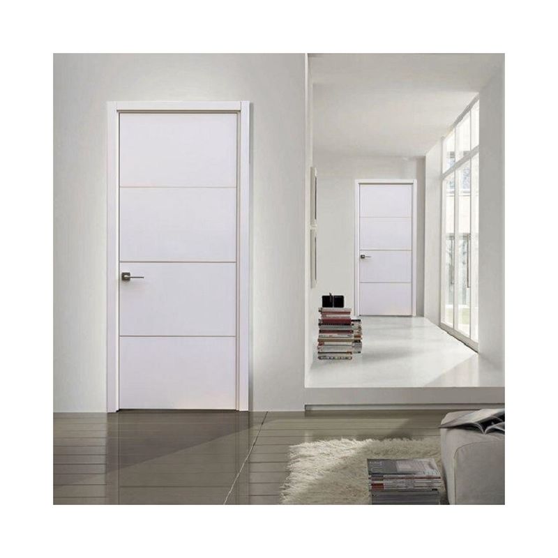 Moderne beveiliging Interieur Houten deur Custom Waterdichte veneer deuren voor hotelontwerp