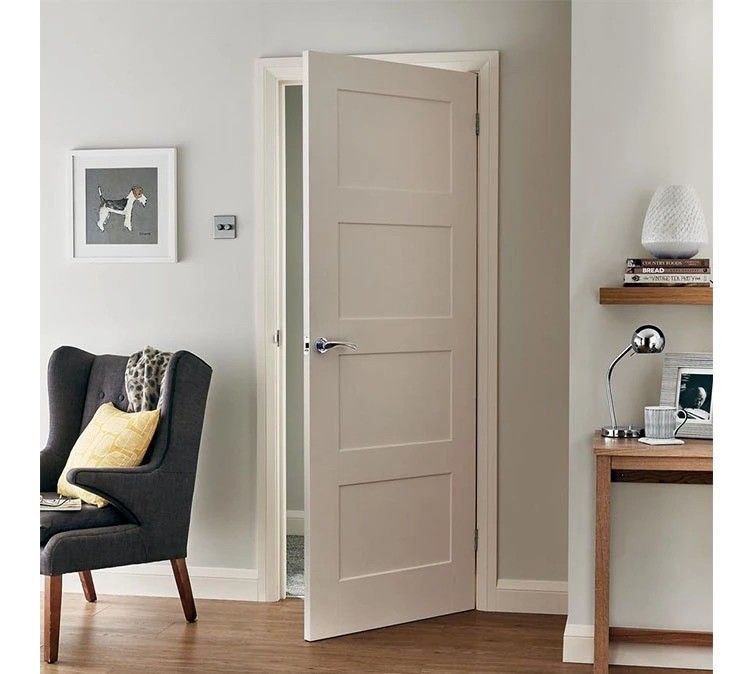 Gepersonaliseerde waterdichte houten deur voor modern slaapkamer interieur 190cm-210cm MDF