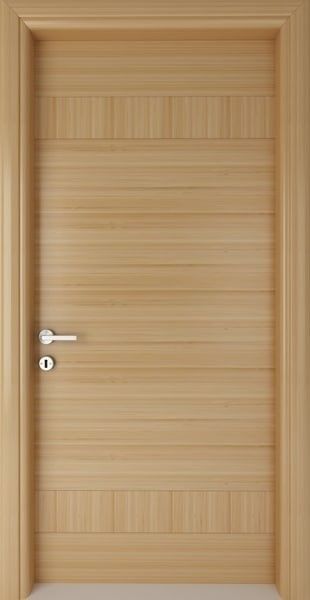 Gepersonaliseerde waterdichte houten deur voor modern slaapkamer interieur 190cm-210cm MDF