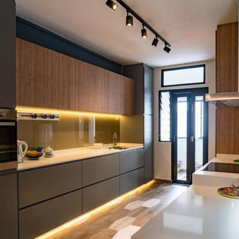 Blum Drawer Uitgerust Custom Size Luxe Modern Design Waterdicht Keuken Wandkast