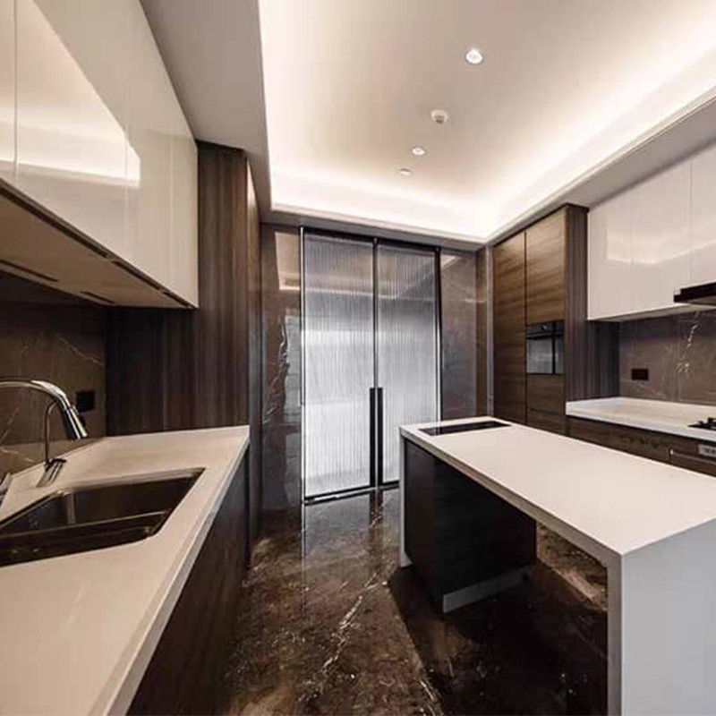 Blum Drawer Uitgerust Custom Size Luxe Modern Design Waterdicht Keuken Wandkast