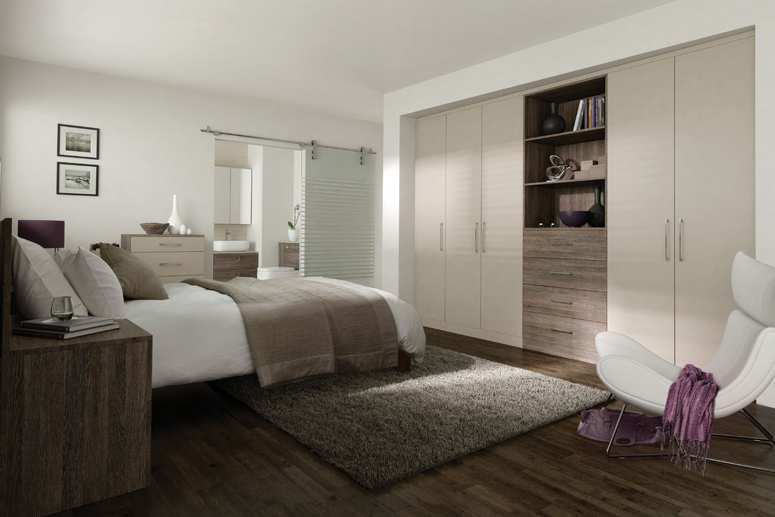 MR HDF Board Contemporary Design Style Walk-in Closet Garderobe voor slaapkamermeubilair