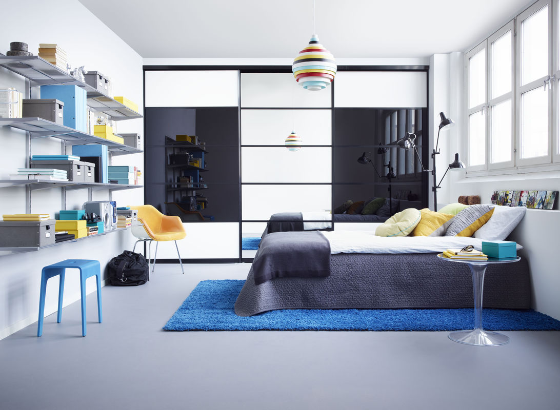 MR HDF Board Contemporary Design Style Walk-in Closet Garderobe voor slaapkamermeubilair