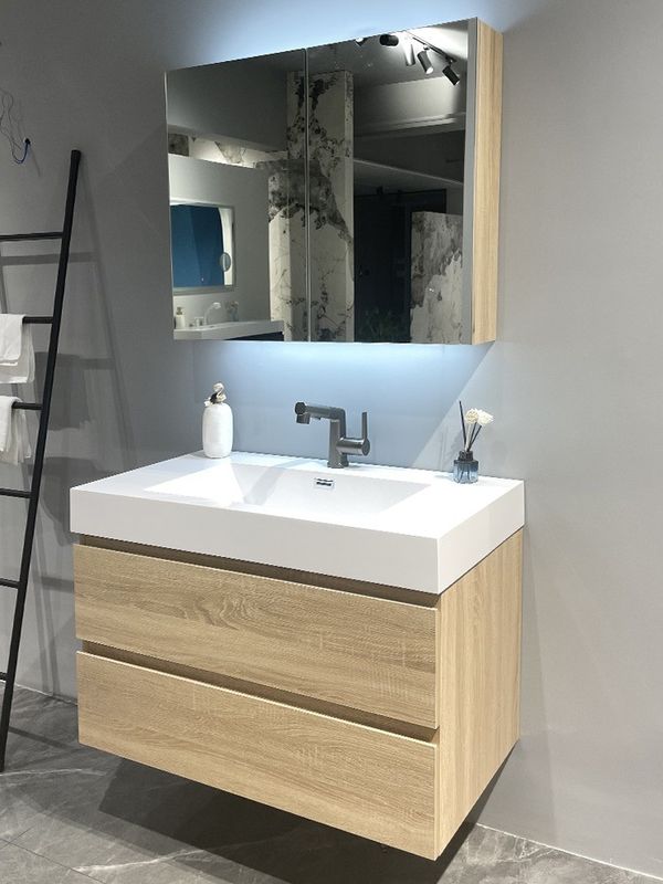 Drawer slides Hardware High End Custom badkamer vanity set met MR-MDF karkasmateriaal