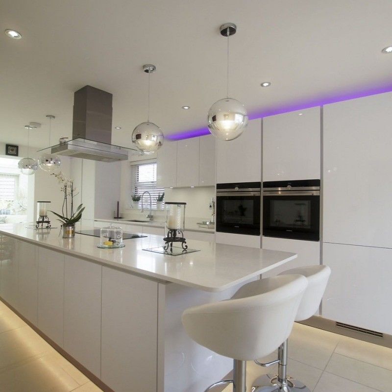 Natuurlijke afwerking All Glass Design Keuken Hoek Meubel Handle voor YALIG Kasten