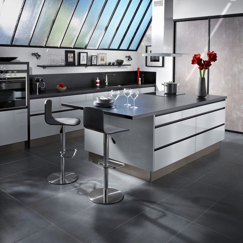 Custom Smart Houten Keukenkasten Set voor Huis Keuken Moderne stijl en waterdicht