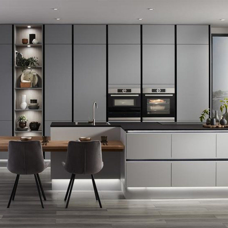 Custom Matte Keukenkast voor Eind Modern Smart Keukens in villa's en appartementen