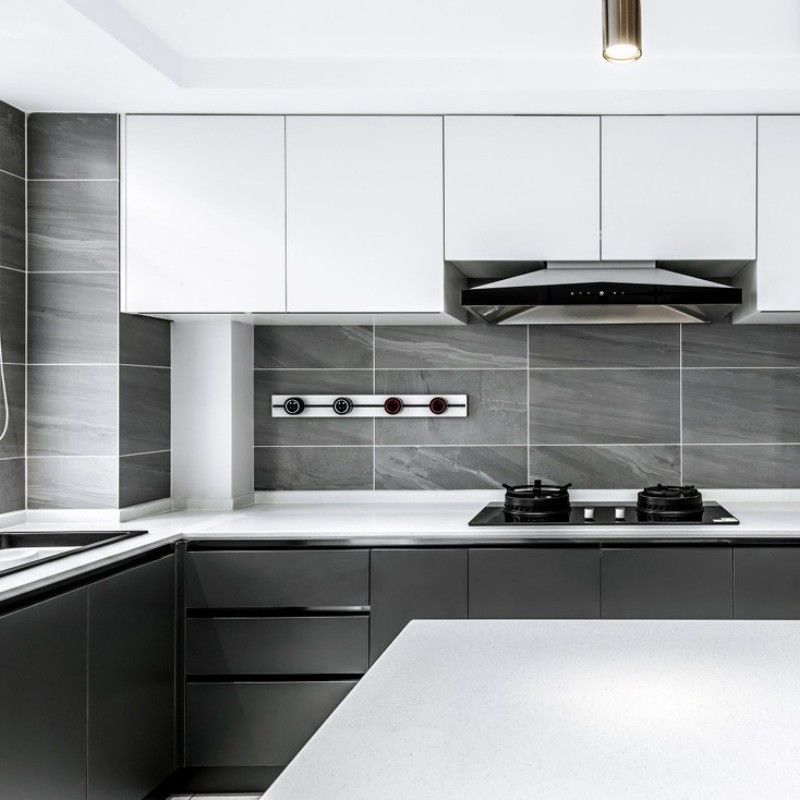 Europese stijl kast opslagruimte voor grote Canada Keuken Custom Fitted Meubels