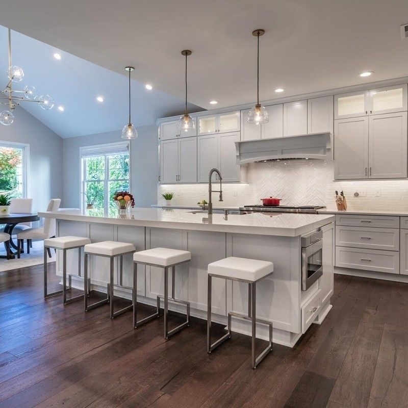 Europese stijl kast opslagruimte voor grote Canada Keuken Custom Fitted Meubels