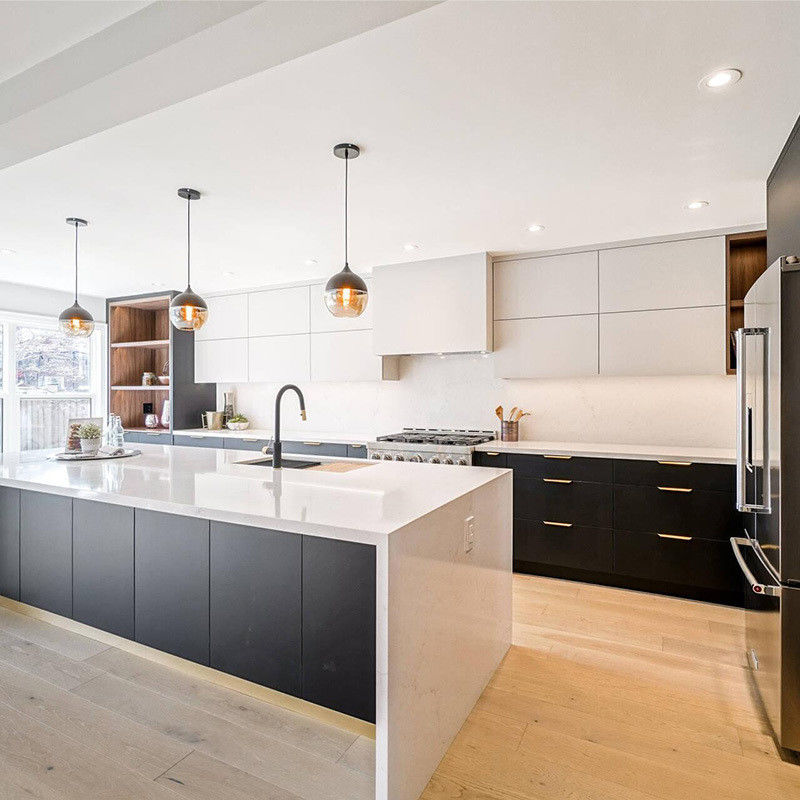 Blum Hardware Gepersonaliseerde Grootte Matte Stijl Waterdicht Keukenkast Set Voor Uw Huis