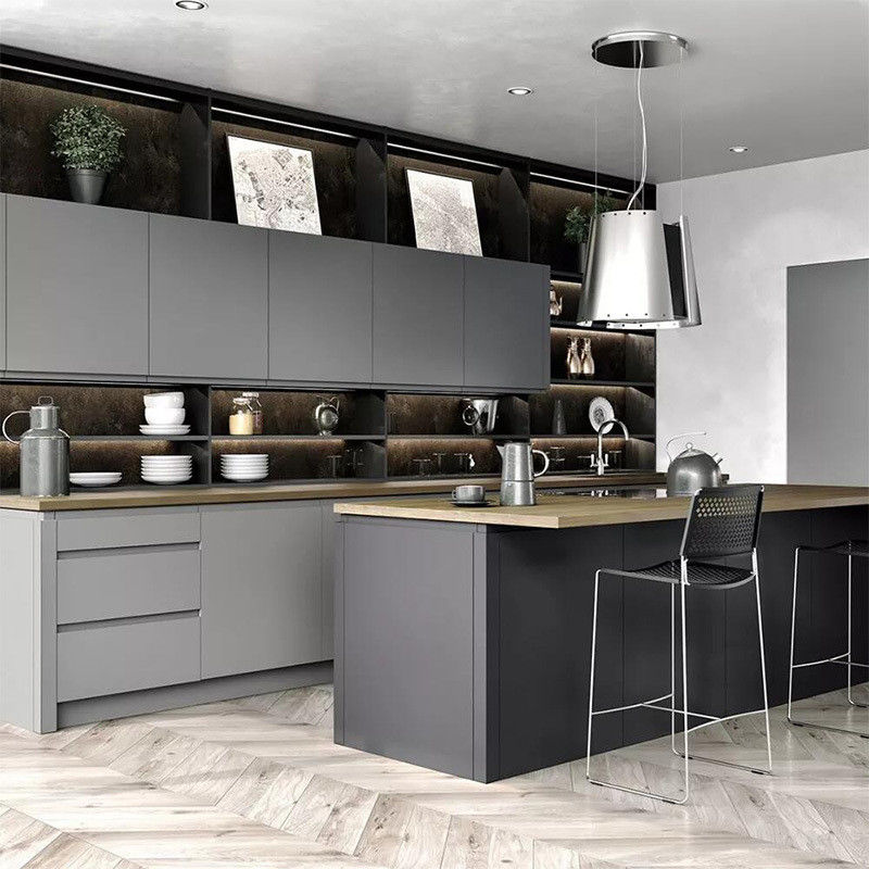 Blum Hardware Gepersonaliseerde Grootte Matte Stijl Waterdicht Keukenkast Set Voor Uw Huis
