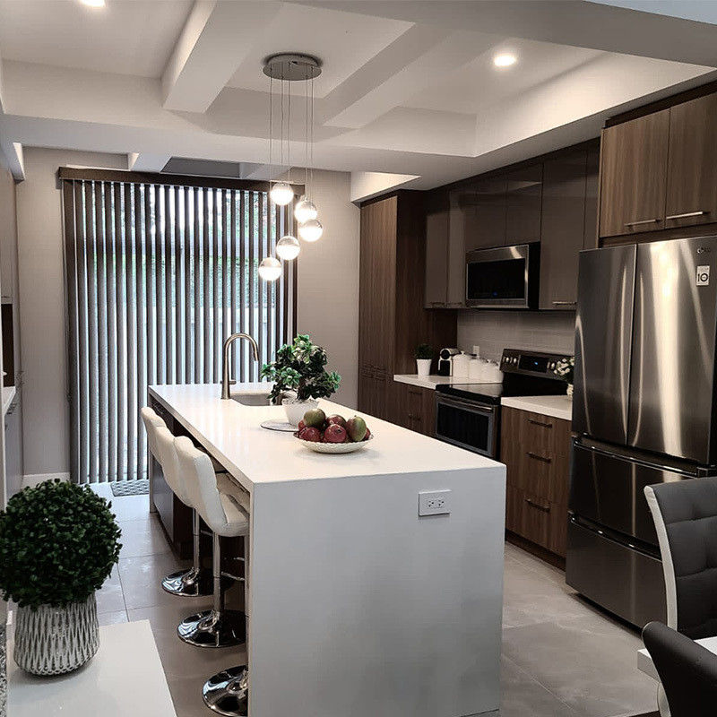 Waterdicht Modern Design Matte Stijl Smart Keuken Wandkas met Duurzaam Deurpaneel