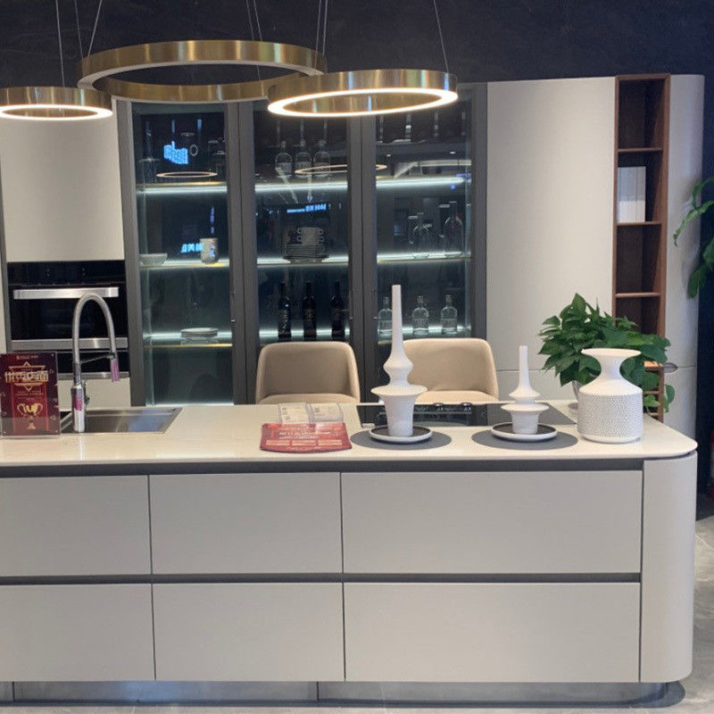 Waterdicht Modern Design Matte Stijl Smart Keuken Wandkas met Duurzaam Deurpaneel