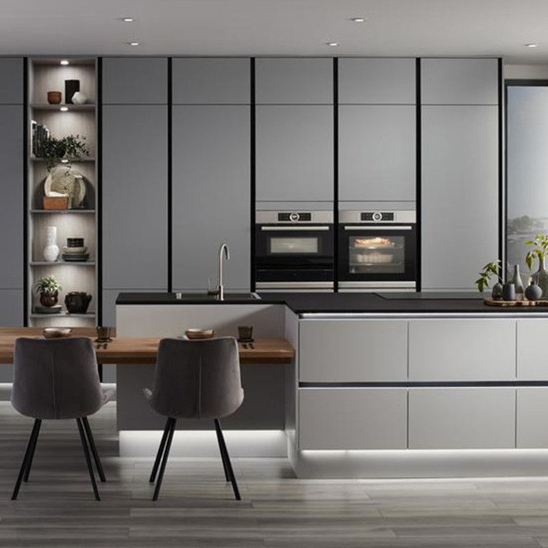 Waterdicht Modern Design Matte Stijl Smart Keuken Wandkas met Duurzaam Deurpaneel