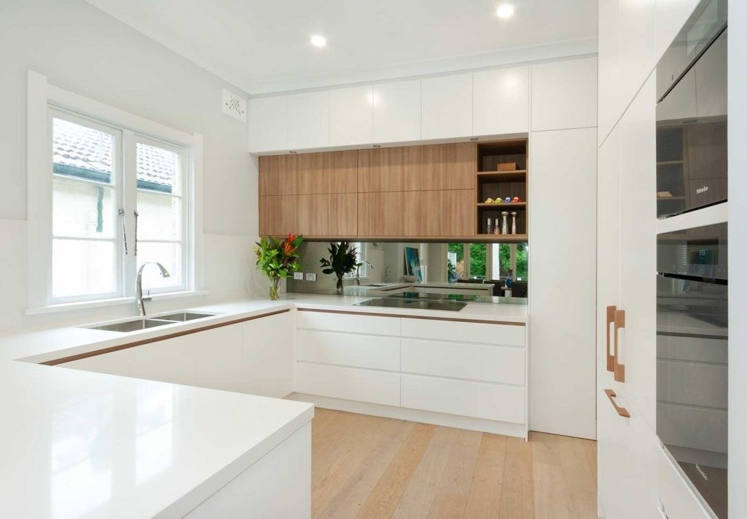 Groene glanzende Australische meubels Keukenkasten voor moderne klantgrootte en huizen