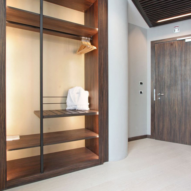 Beste Walk In Open Style Witte Houten Laminate Kledingkast voor Slaapkamer Slaapkamer Luxe