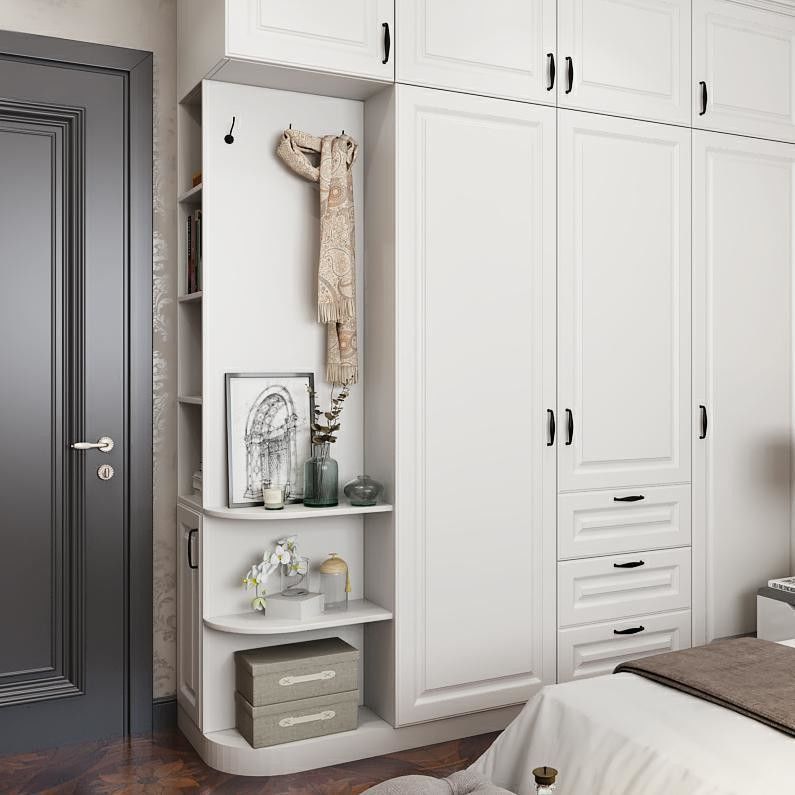 European Laminate Wardrobe Design Closet Duurzaam veilig en aanpasbaar voor villa opslag