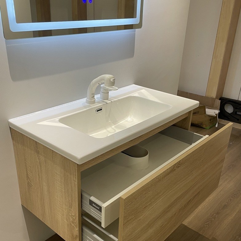 Euro Style Modern Design Spiegelschappen Badkamer Vanity Spiegelschap met MR-MDF