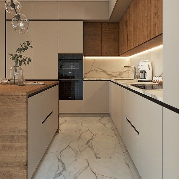 Moderne lakke keukenkasten met waterdicht en branddicht voordeel