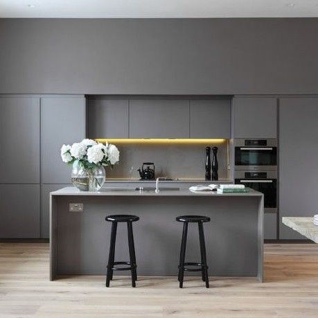 Modulaire keukenkastjes Op maat gemaakte veneer kleur Houten lakke keukenmeubelset