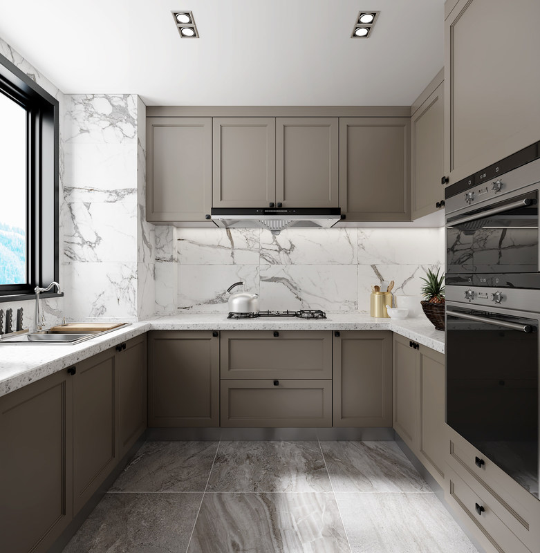 Houten kasten en kwartsstenen bureaubladen De perfecte match voor uw keuken