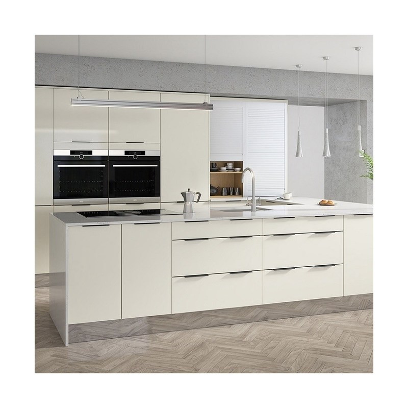 Op maat gemaakte verniskleur compleet sets keukenkasten voor de markt in modern design