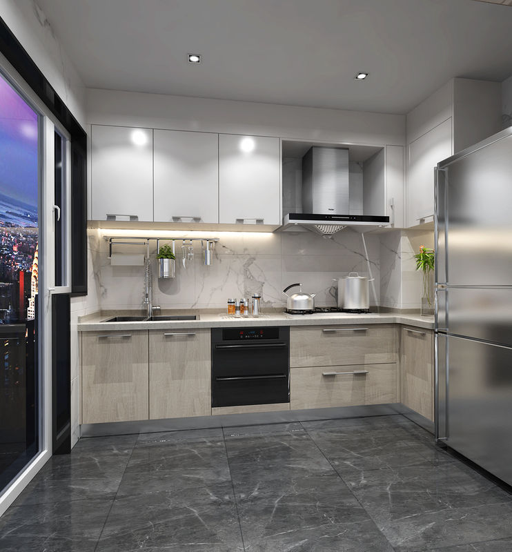 Hoogwaardig ODM/OEM Modern Design Waterdicht Wandhangkas Set voor Keukenmeubilair