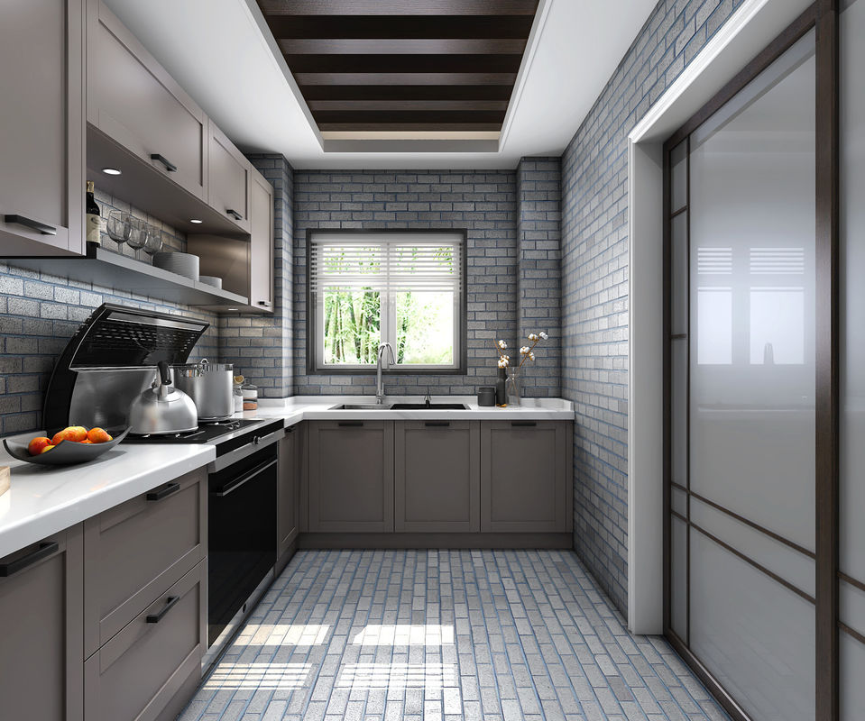 Hoogwaardig ODM/OEM Modern Design Waterdicht Wandhangkas Set voor Keukenmeubilair