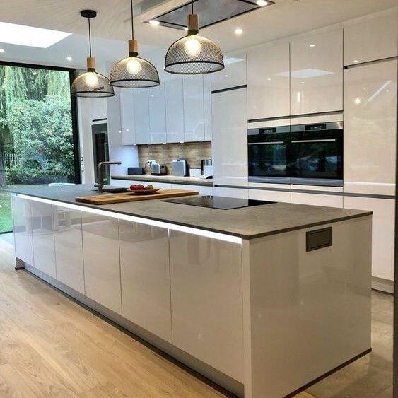 Gepersonaliseerde veneer kleur acryl board rolluik keukenkas voor licht doos keuken