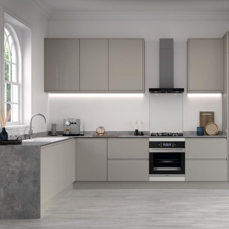 ODM/OEM Keukenkast Set Custom MDF Design voor moderne huizen in de Filippijnen