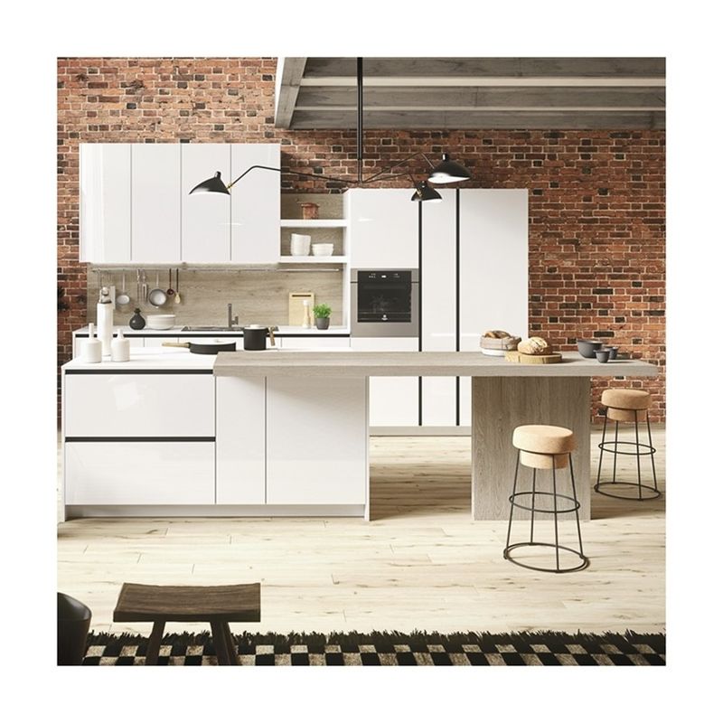 YALIG Modern High Gloss Lacquer Keukenkast Op maat voor Keuken Rack Schapopslag