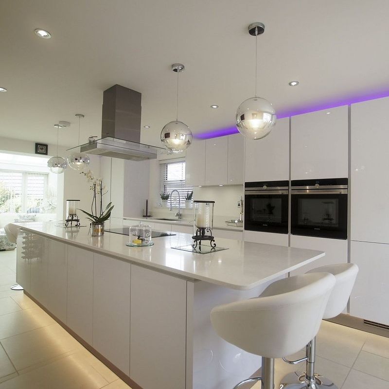 YALIG Modern High Gloss Lacquer Keukenkast Op maat voor Keuken Rack Schapopslag