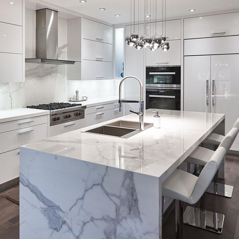 YALIG Modern High Gloss Lacquer Keukenkast Op maat voor Keuken Rack Schapopslag