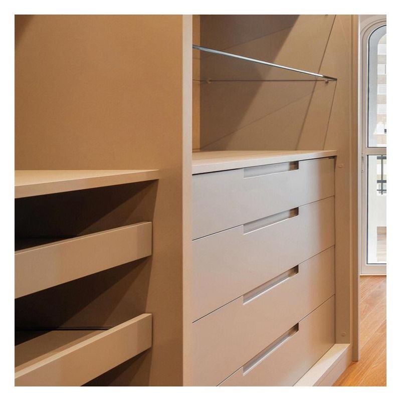 Postverpakking N Moderne minimalistische kledingkast voor slaapkamermeubelen in appartement