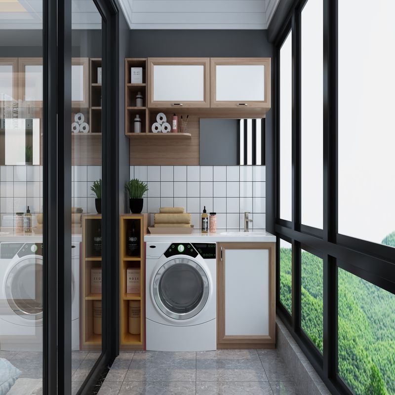 Waterdicht waskas met 3D-ontwerp 2D winkeltekening ondersteuning van YALIG