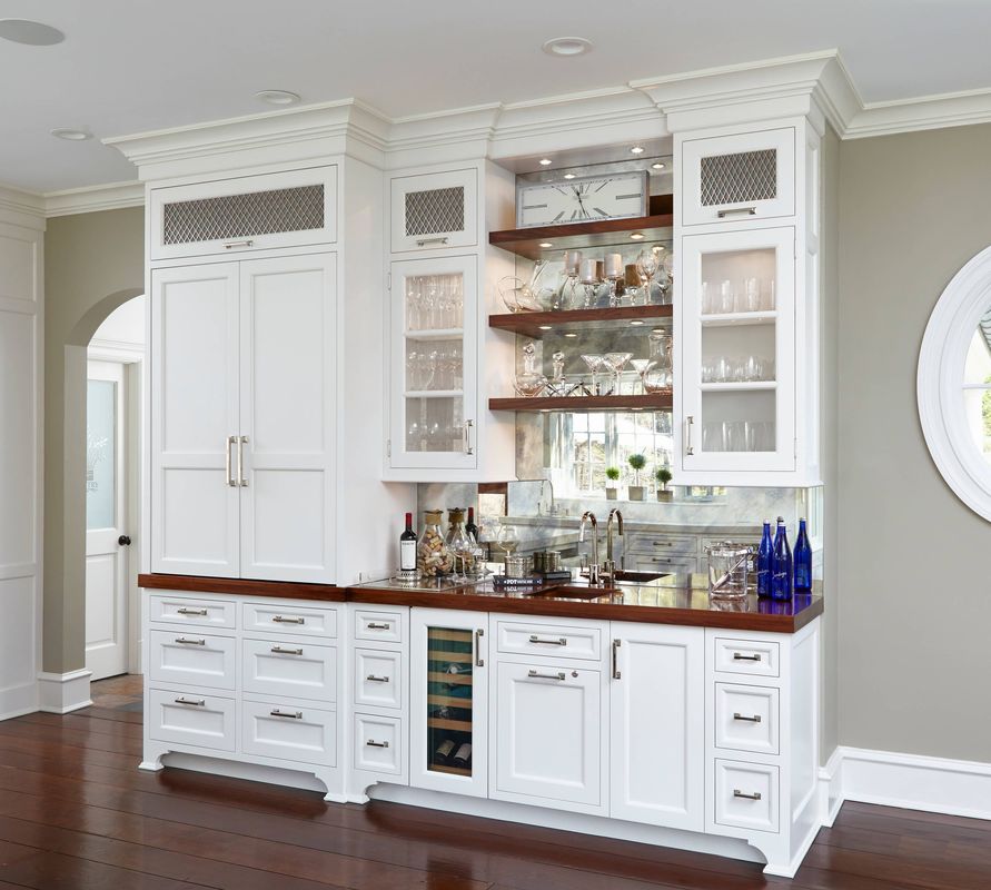 MR HDF Euro-stijl Custom Home Meubels Luxe Wine Bar Counter High End Modern Home Bar Rack Wijn